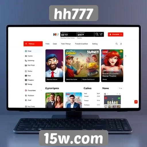 Avaliação da interface e usabilidade do site hh777